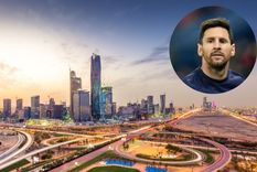 Messi fue nombra embajador turístico y visitó el Mar Rojo en dicho país Foto: Imagen de Arabia Saudí ShutterStock