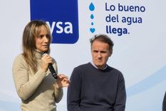 Tras abanadonar el grupo de WhatsApp del gobierno nacional, Malena Galmarini de Massa compartió ayer una actividad junto a Gabriel Katopodis y Alberto Descalzo.