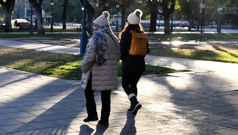Las temperaturas comienzan a descender. Foto: ALF PONCE MERCADO / MDZ