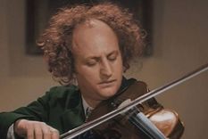 Larry Fine, uno de los icónicos personajes de Los Tres Chiflados.