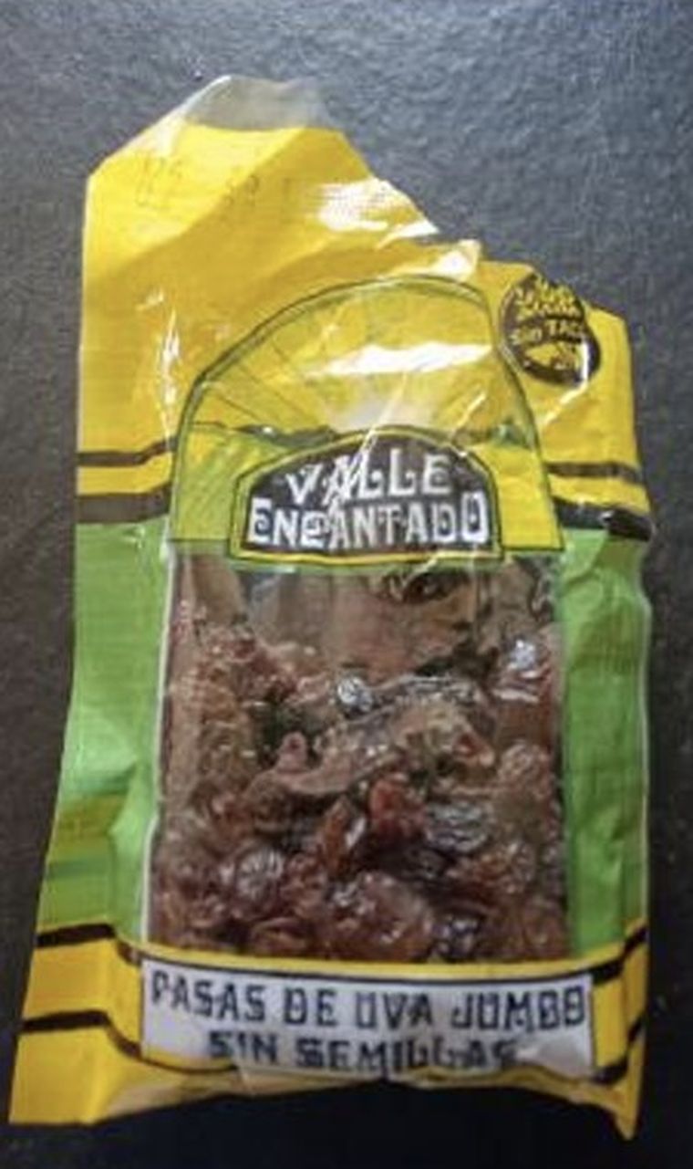 La marca de pasas de uva se elabora en San Juan. Foto: Boletín Oficial La marca de pasas de uva se elabora en San Juan. Foto: Boletín Oficial