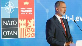 El rey Felipe VI de España asumió luego de la abdicación de su padre. Foto: Twitter @CasaReal
