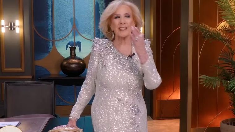 Mirtha Legrand y un seleccionado de invitados que podría resultar en el rating. Foto: captura de video eltrece.
