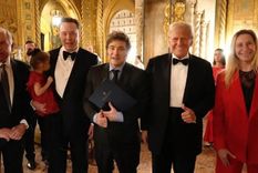 Milei se convirtió en el primer presidente en reunirse con Trump tras ser reelecto presidente de EE.UU. Foto: Javier Milei