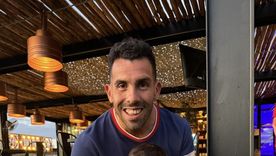 Carlitos Tévez, en Mendoza. Foto: Instagram