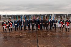 Diego Santilli con gobernadores en Misiones