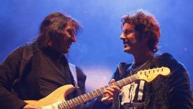 Coti Sorokin junto a Felipe Staiti. Coti Sorokin junto a Felipe Staiti.