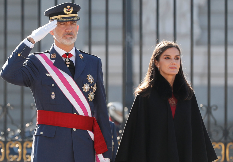 La reina Letizia tuvo que asistir a una extensa serie de eventos público a lo largo del 2022. Foto: Twitter @CasaReal