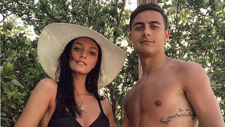 Oriana Sabatini y Paulo Dybala