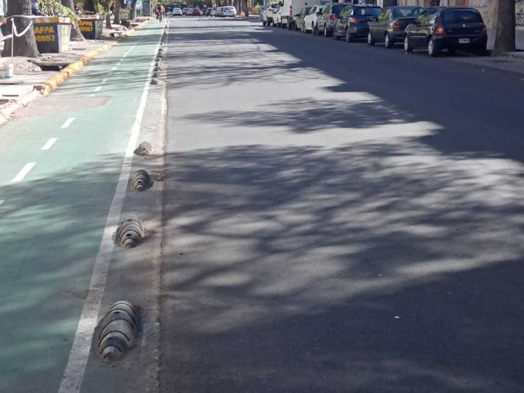 Se realizaron estos trabajos en el tramo de San Martín a Belgrano.