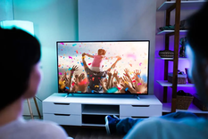 Mira tu contenido favorito en una pantalla gigante. Mira tu contenido favorito en una pantalla gigante.