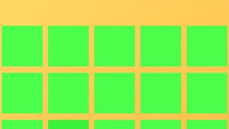 Acertijo visual, reto visual, color