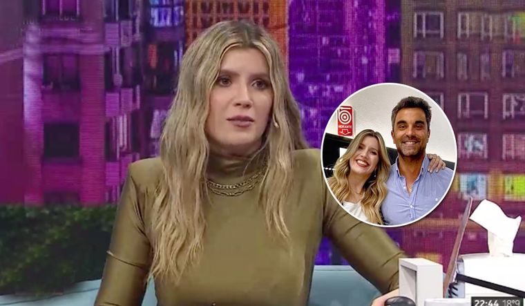 Laurita mostró la sorpresa que le preparó su novio. Foto: Captura TV