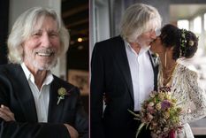 roger waters se caso por quinta vez: como empezo la historia de amor con kamilah chavis, la mujer que era su chofer
