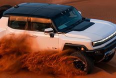 Así es la nueva GMC Hummer Foto: GMC