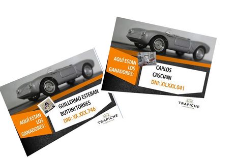 Los ganadores del concurso y nuevos sorteos