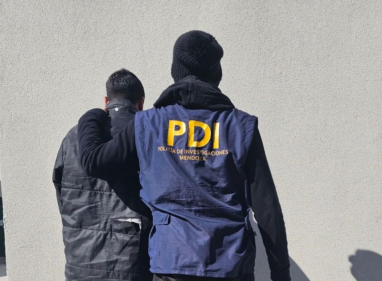 El detenido de 30 años sería uno de los autores del crimen de Chincha Foto: Ministerio de Seguridad de Mendoza
