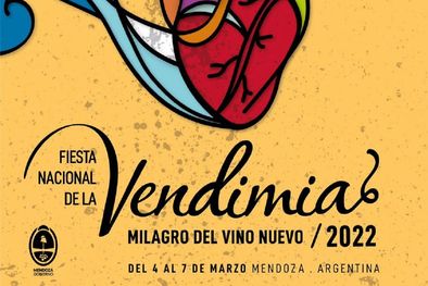 MDZol | El afiche de la Fiesta Nacional de Vendimia 2022 busca transmitir amor, cultura y sentimientos Foto: Gentileza