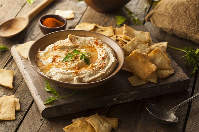 El hummus se caracteriza por ser un plato versátil Foto: Shutterstock