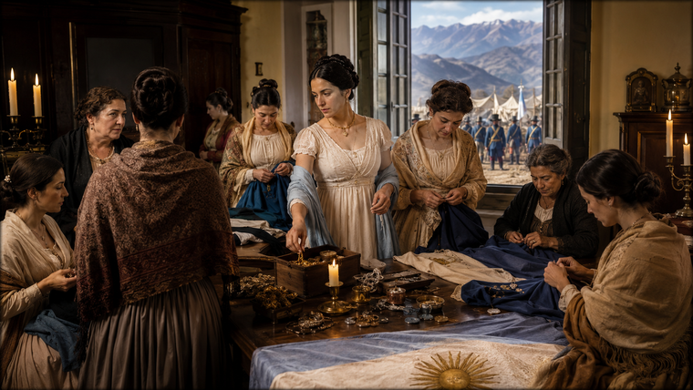 Las Patricias Mendocinas son un grupo de mujeres que fue clave para la campaña libertadora de José de San Martín.