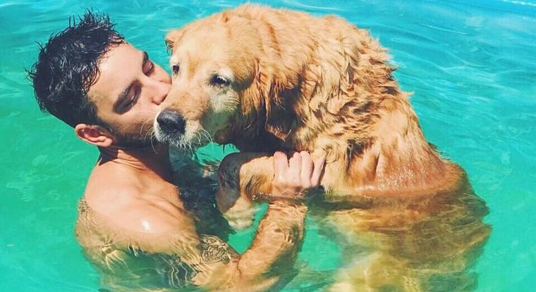 Cachete Sierra conmovió a todos con el mensaje de despedida a su perro El actor está atravesando un durísimo momento por la partida de Panza Foto: @cachetesierra