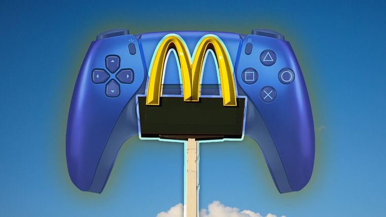 El menú gamer de McDonalds incluye un joystick pensado para no interrumpir a los gamers. El menú gamer de McDonalds incluye un joystick pensado para no interrumpir a los gamers.