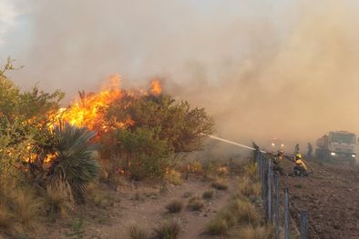 MDZol | Foto: Bomberos Voluntarios de Mina Clavero