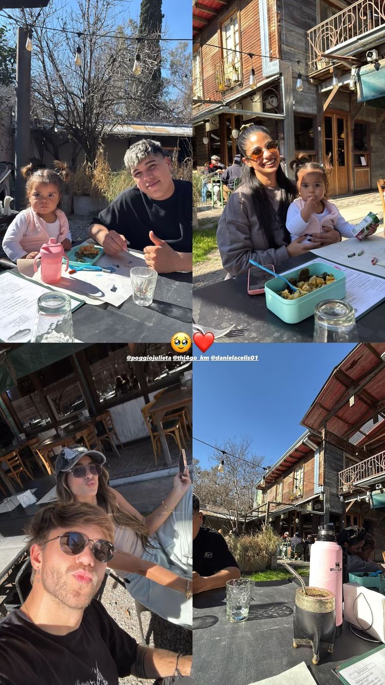 Imágenes de la salida de los hermanitos. Imágenes de la salida de los hermanitos.