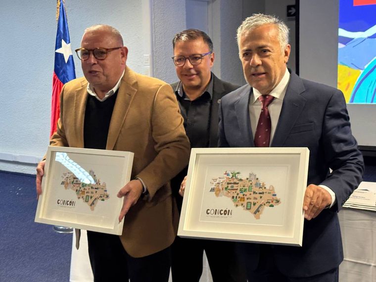 Alfredo Cornejo estuvo en Chile.