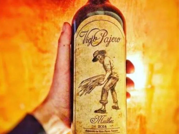El nombre del vino es Viejo Pajero Foto: Gentileza