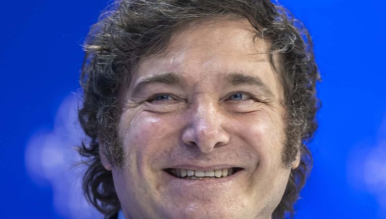 Presidente Javier Milei. Foto: EFE