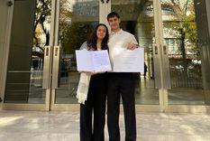 Alejo y Lucía desarrollaron una plataforma inclusiva para escuelas primarias.  