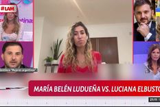 María Belén Ludueña interpeló Luciana Elbusto Foto: Captura de video América TV