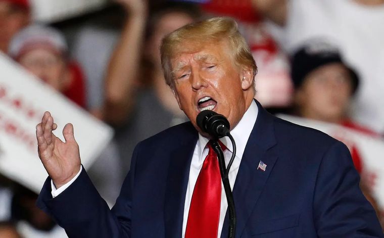Donald Trump es el primer expresidente estadounidense en ser imputado Foto: EFE
