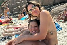 el emotivo mensaje que jimena baron le dedico a su hijo por su cumple