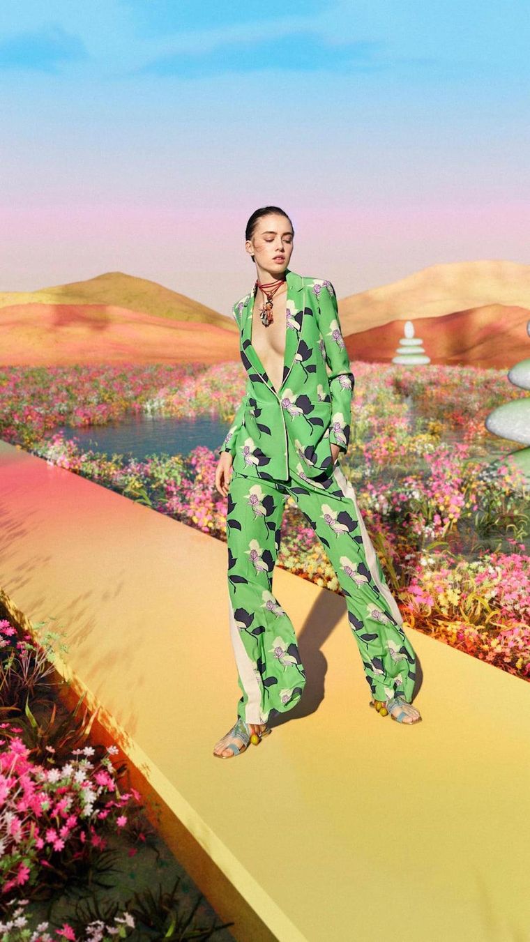 Imagen de la campaña de Jazmín Chebar.