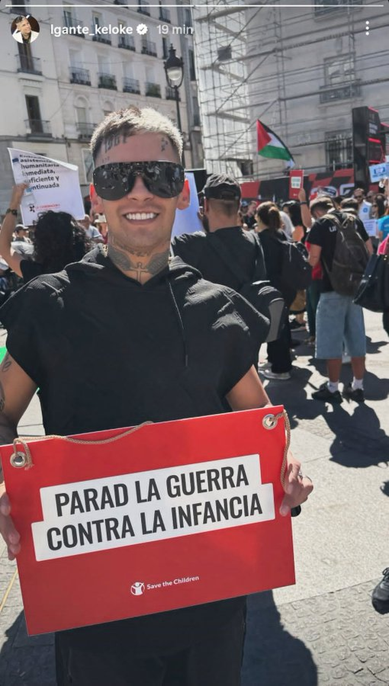 L--Gante en sus redes sociales. Créditos: Instagram / lgante_keloke L--Gante en sus redes sociales. Créditos: Instagram / lgante_keloke