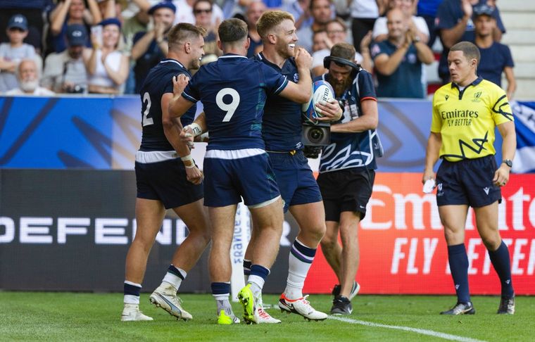 Escocia venció a Tonga en el Mundial de Rugby Foto: Scottish Rugby