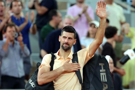 Djokovic se despidió de Roland Garros. Djokovic se despidió de Roland Garros.