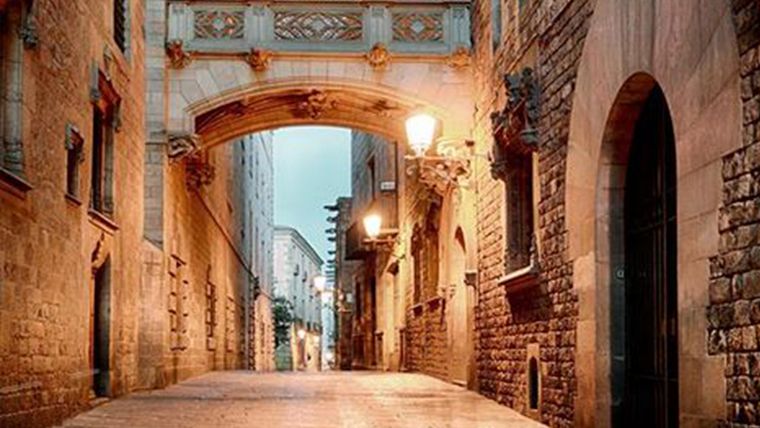 Barrio gótico de Barcelona. Barrio gótico de Barcelona.