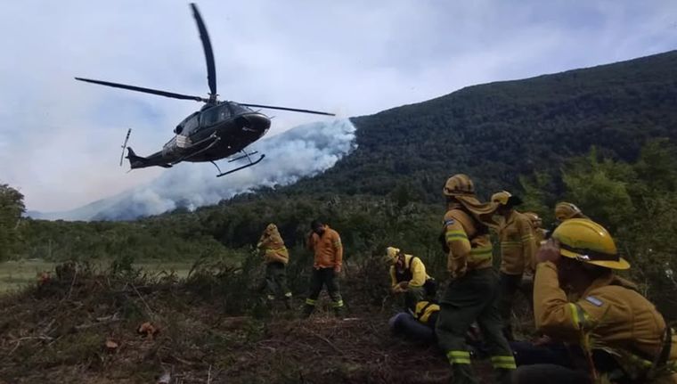 Mendoza cuenta con refuerzos por la temporada aunque con recursos limitados. Foto: Gobierno de Rio Negro