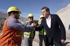 Sergio Massa, aseguró hoy en San Juan que será el presidente que derrote a la inflación y que defenderá el salario. Foto: Prensa Massa