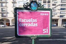 contundente respuesta a la campana del si en las calles portenas