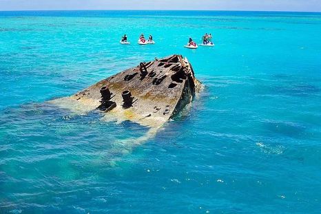 Los arrecifes que rodean Bermuda se han cobrado alrededor de 300 embarcaciones a lo largo de los siglos.