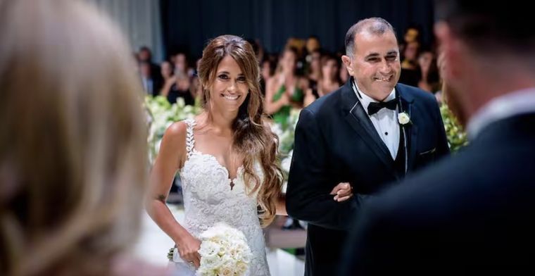 Antonela recordó el momento en redes sociales . Foto: @antonelaroccuzzo