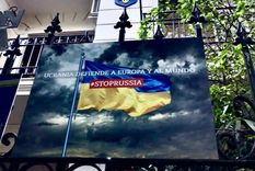 El joven explicó que, hasta el momento, una empresa privada de origen suizo habría financiado el viaje del primer contingente de argentinos que ya partió hacia Ucrania.