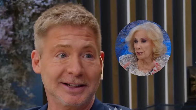 Adrián sorprendió a Mirtha.&nbsp;