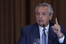 alberto fernandez volvio a cargar contra el periodismo con un sugerente mensaje