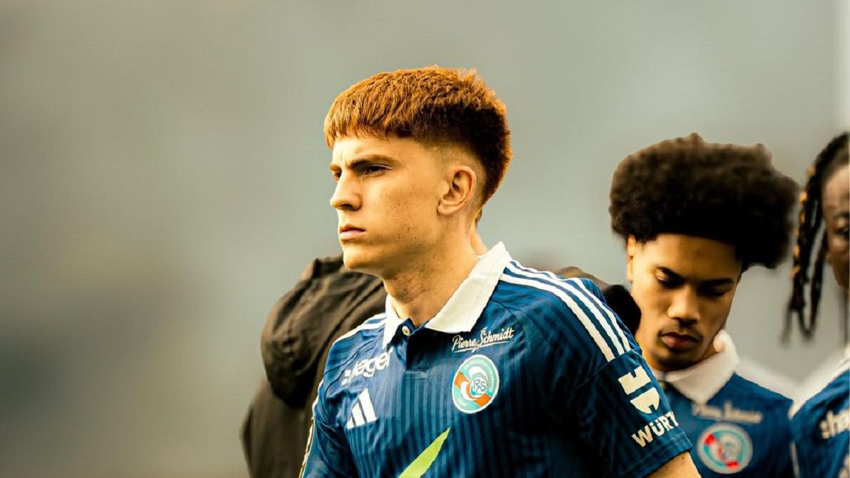 El objetivo soñado que alcanzó Valentín Barco con Racing de Estrasburgo tras quedar afuera de la Selección