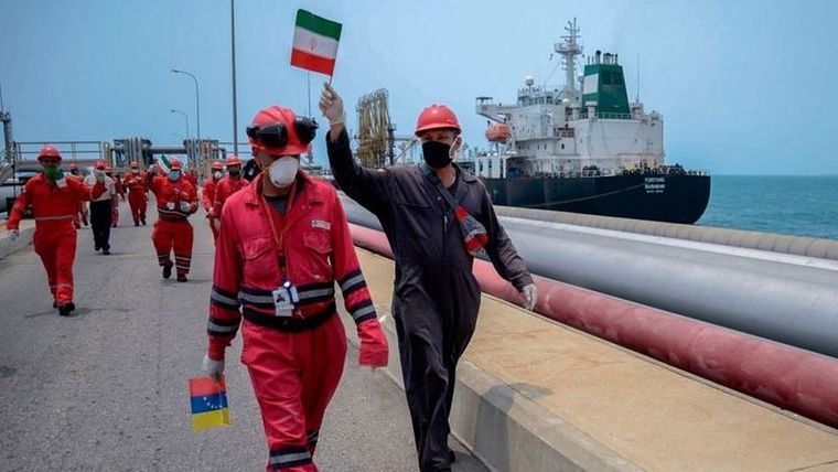 Irán ha estado enviando a Venezuela gasolina y derivados de petróleo. Foto: GETTY IMAGES